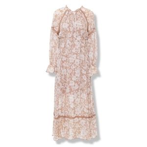 Chiffon floral prairie dress